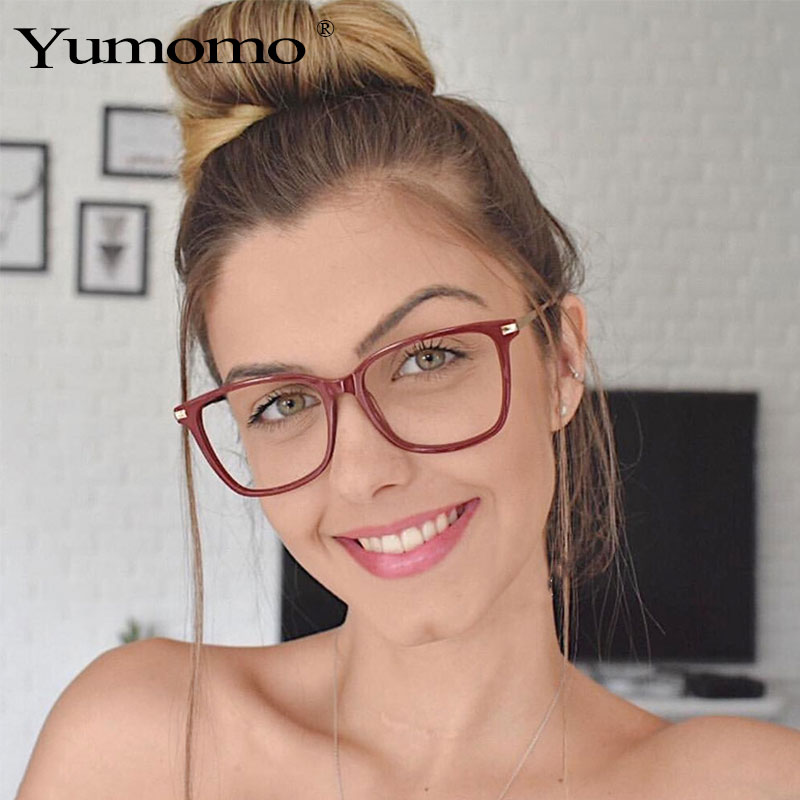 Women Square Frame Eyeglasses Blue Light Blocking Glasses Anti Blue Radiation Lens Women Mens Retro Black Blue Tan Shades