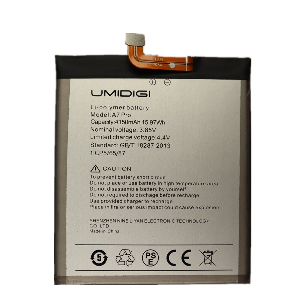 Original Battery For UMI Umidigi A1 PRO A3 S3 Pro Touch Power/Power 3 One max One Pro A5 pro A7 pro A9 Pro F2 Z/Z Pro Z2 Pro S2