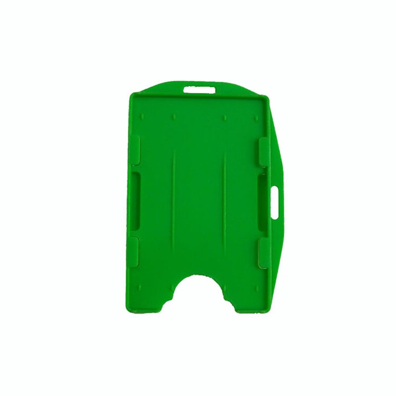 Pp Plastic Id Identification Card Holder Both Sides Of The Card Horizontal And Vertical Bidirectional Dual-Purpose Card Housin: 05
