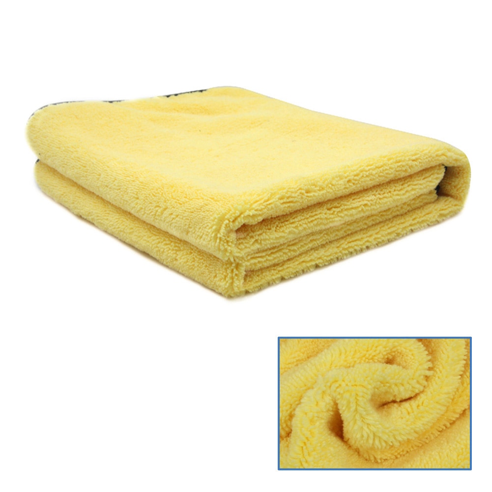 Large Size Microfiber Car Cleaning Cloths Car Care Microfibre Wax Polishing Detailing Towels Washing Drying Cloths 92*56cm