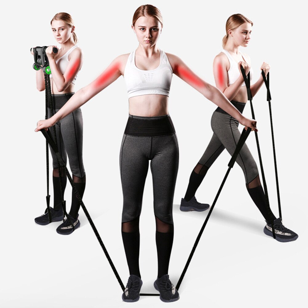Spier Training Slijtvast Vormgeven Gym Sterkte Fitness Buik Wiel Oefening Opvouwbare Thuis Ruimtebesparend Zweet Absorberen