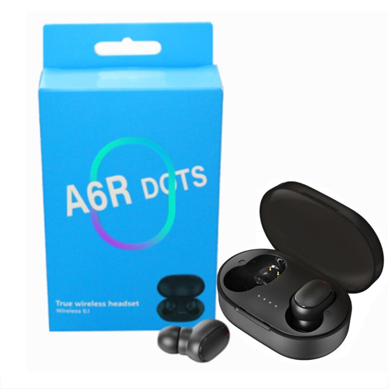 A6 lite ture trådløse hovedtelefoner fone bluetooth øretelefon lyd uden forsinkelse trådløse høretelefoner spil ipx 4 til alle smartphones: 001