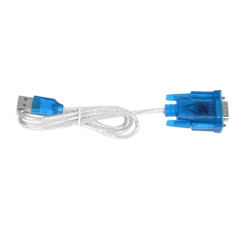 3.2Ft Type A USB 2.0 Plug to RS-232 Serial D-Sub DB9 Male Adapter Cable: Default Title