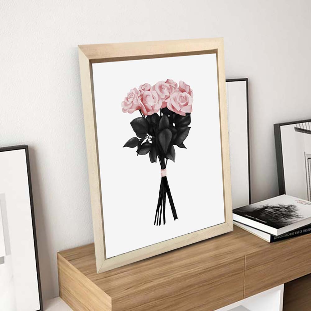 4 Sticks/Set Diy Massief Houten Frame Voor Wall Art Foto Olieverf Canvas