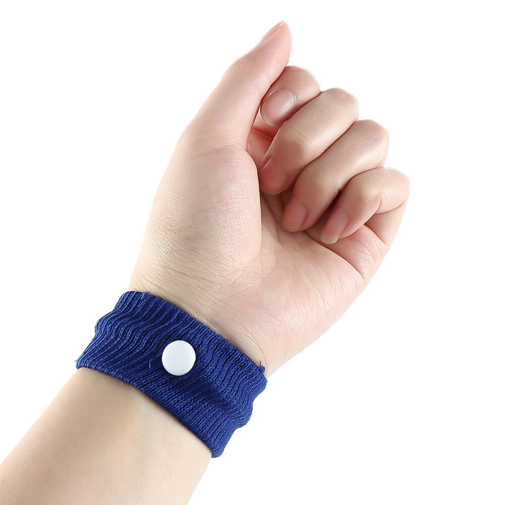 2Pcs Wrist Bands Anti Nausea Wrist Support Sports Safety Wristbands Adjustable Anti-motion Sickness Bracelets Wrist Band Brace