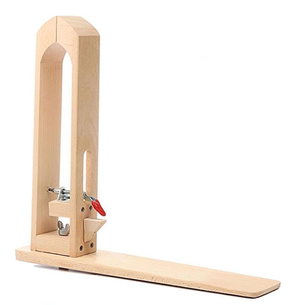 Laçage de Table en cuir et bois | Rotation à 360 degrés, couture de bureau pour la couture des outils de maroquinerie, meilleur prix: Default Title