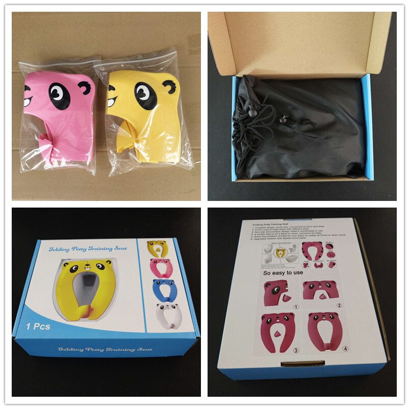 Składana deska klozetowa odporna na zachlapanie przenośna podróż hotelowa deska klozetowa poduszka pomocnicza nocnik nie fajny tyłek