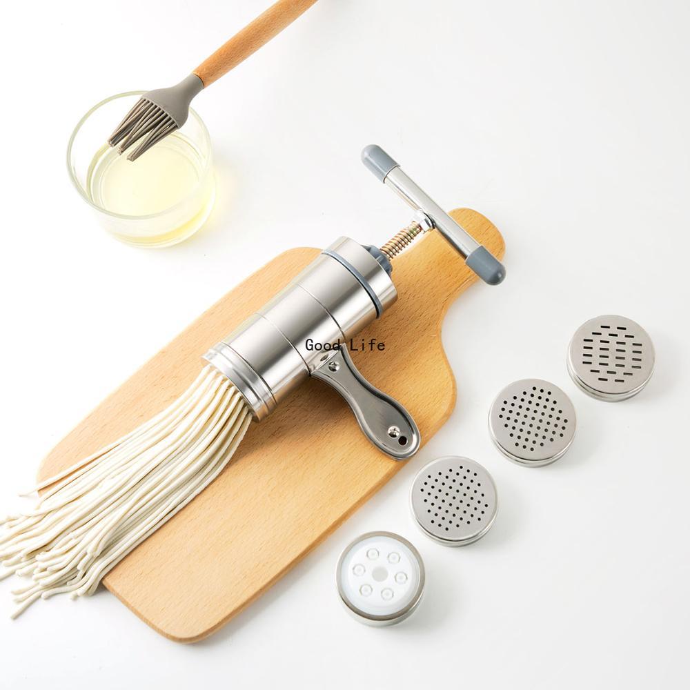 304 Stainless Steel Noodle Maker Machine Spaghetti Pasta Maker Cutter Cookware Fruits Juicer Kitchen Tools