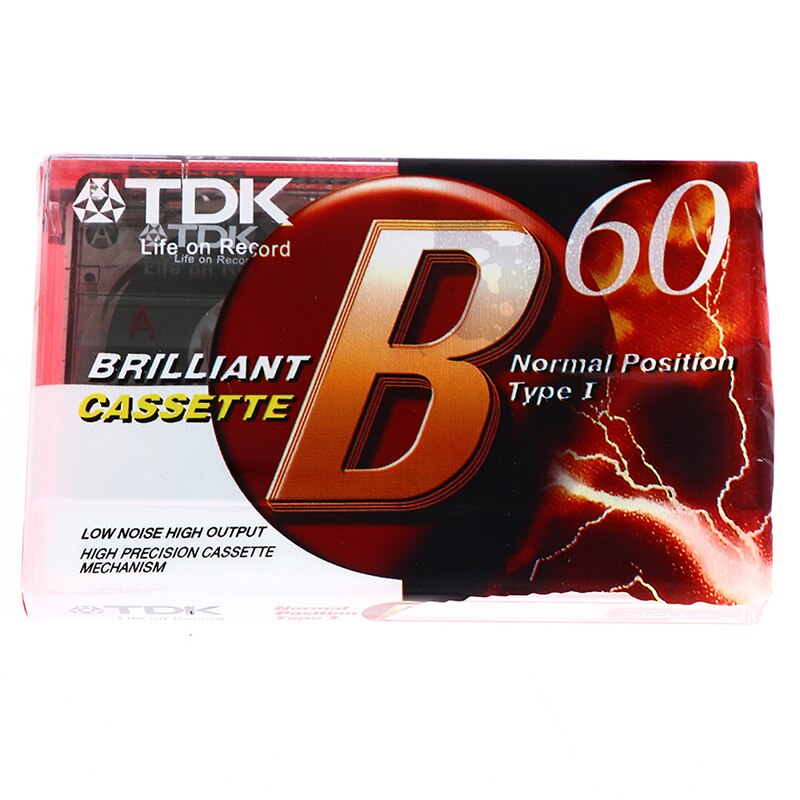 Standard kassette blank båndafspiller tom 60 minutter magnetisk lydbåndoptagelse til tale musikoptagelse kassettebånd