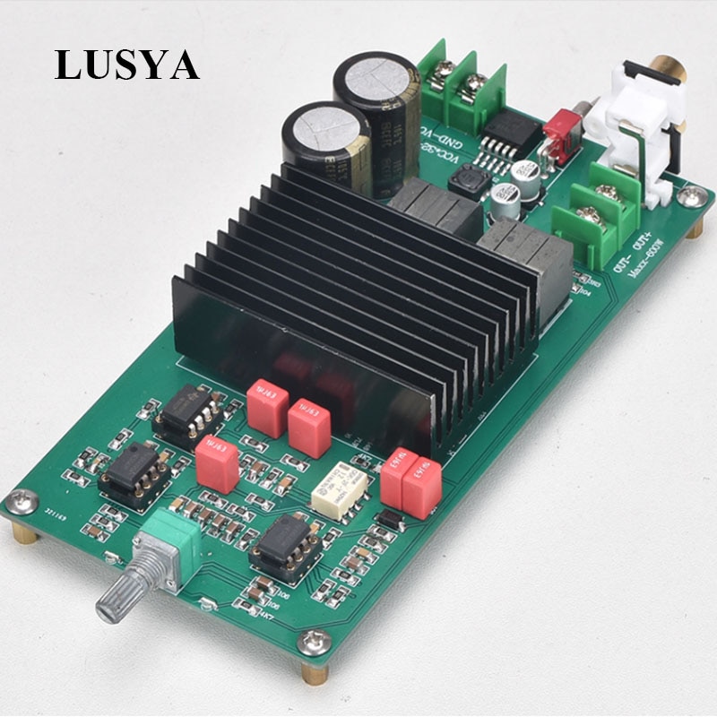 Lusya TPA3255 Amplificatore Digitale Scheda Audio canale mono Bordo Amplificatore in classe D 600W per 4-8 ohm t0343