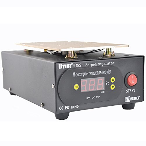 Uyue 948s+  lcd separator maskin skjermreparasjon maskin innebygd pumpe vakuumsett for iphone for samsung: Pakke 2 / 110v