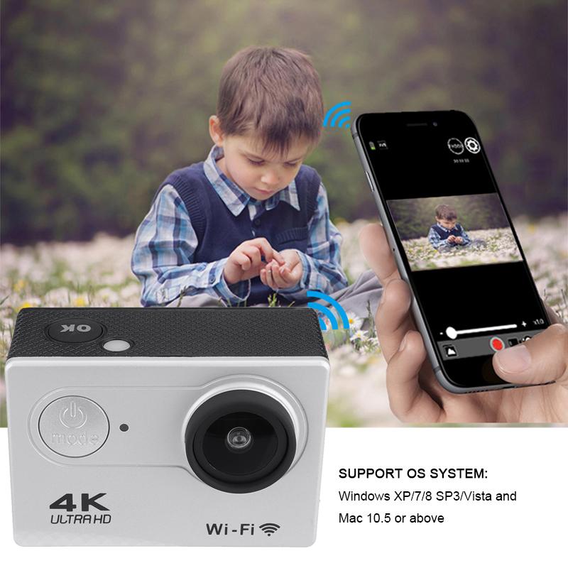 4K Action Camera With Ultra HD 1080p Screen Underwater 30m Waterproof Sport Camera Go Extreme Pro Cam Video Camcorder