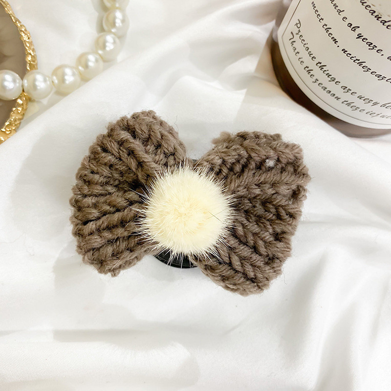 Support de téléphone portable de couleur unie, arc Girly, Support pour IPhone Samsung, bandeau pliable: 5