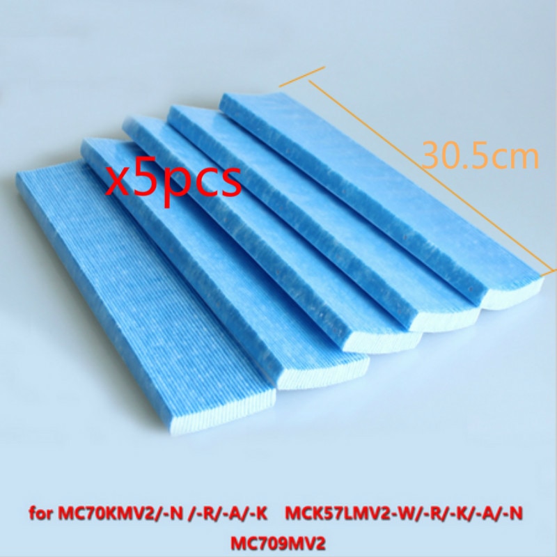 5 sztuk/partia części oczyszczacz powietrza filtr dla DaiKin MC70KMV2 serii MCK75JVM-K MC 70 LVM MC709MV2 filtry oczyszczacz powietrza