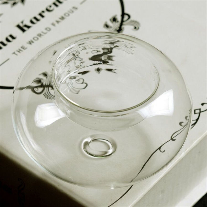 Kristallen Glazen Kaarsen Opknoping Thee Houders Kandelaar Bruiloftsfeest Dineren Home Decor Transparant Kaarsstok Romantisch Ornament
