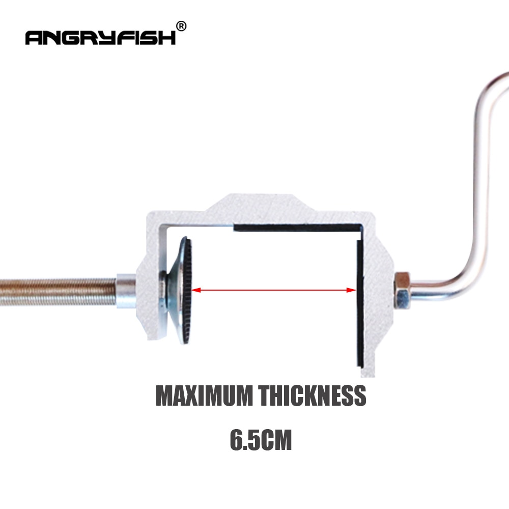 Angryfish Fishing Line Spooler With Clamp Fishing Reel Line Spool Spooler System Curved Fishing Line Winder