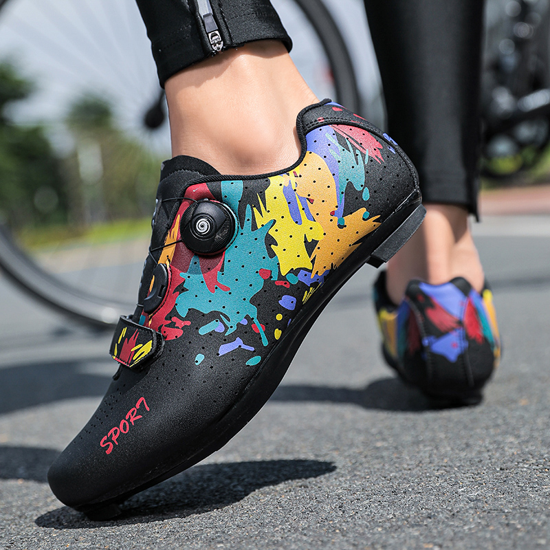 2025 MTB Radfahren Schuhe Männer Berg Schuhe Rennen Straße Fahrrad Flache Klitoris Sneaker Klampe Frauen Schmutz Geschwindigkeit Route Fahrrad Radfahren Spd