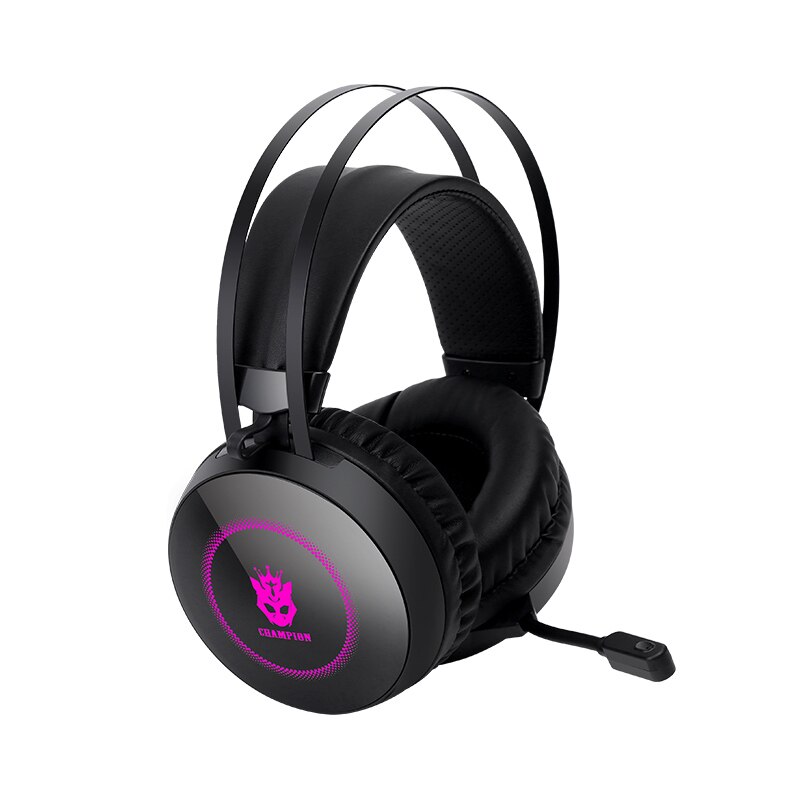 7.1 Stereo LED Gaming Headset For Laptop, Over Ear Wired Gamer Headphone with Microphone PC Computer Phone Tablet Helmet: Default Title