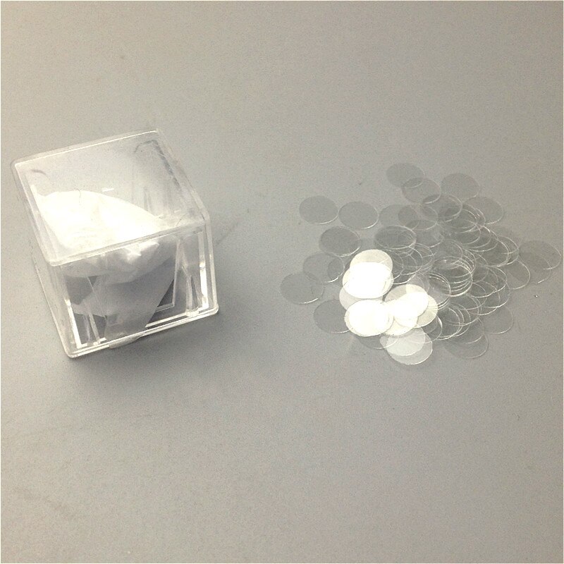 Kreis Mikroskop Deckglas Einweg Runde Coverglass Für Wachstum Abdeckung Gläser 3mm 4mm 5mm 30mm 35mm 40mm 60mm 80mm 100 Stck