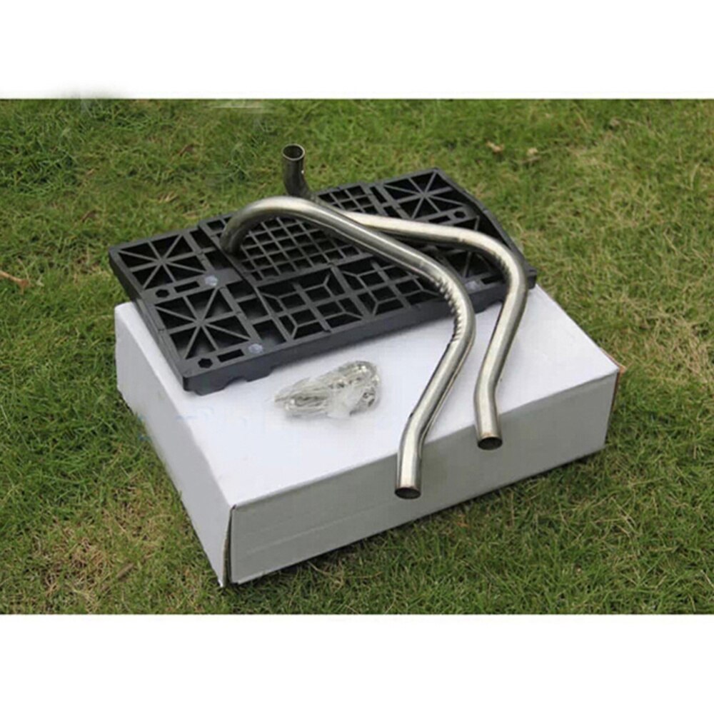 Inflatable Boat Kayak Accessories Motor Mount Rack Bracket for Inflatable Air Boat Kayak Boat Accessories Marine Fishing (Black)