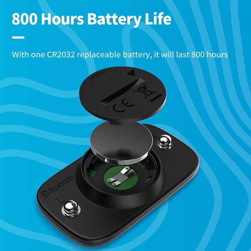 Geoid – capteur de fréquence cardiaque HS500, Bluetooth ANT +, ordinateur de cyclisme, sans fil, capteur d&#39;activité physique pour Garmin