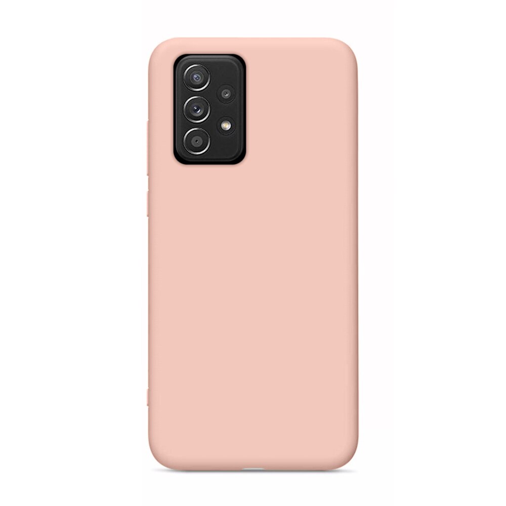 A32 5G Case Liquid Silicone Soft Phone Covers Case for Samsung Galaxy A32 A 32 5G SM-A326B/DSN 6.5'' Shockproof Protective Coque: A32 4G RU (6.4inch) / Light Pink