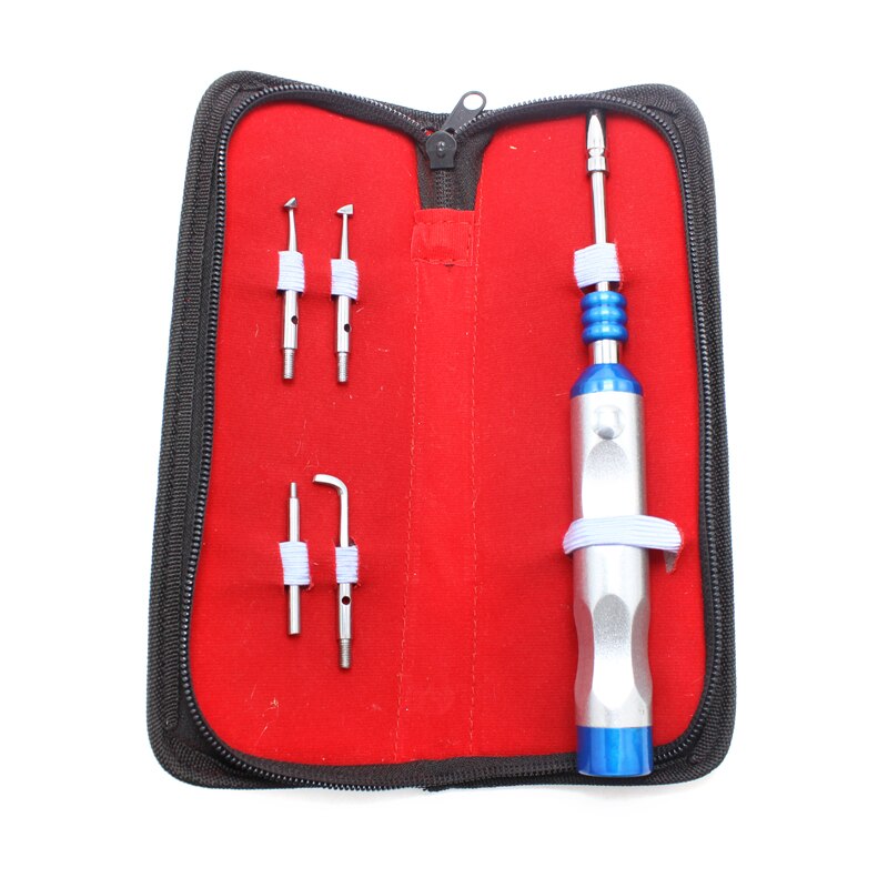 Extracteur de couronne dentaire automatique, réglable à 4 vitesses, outil de restauration dentaire manuel en acier inoxydable pour dentiste et laboratoire