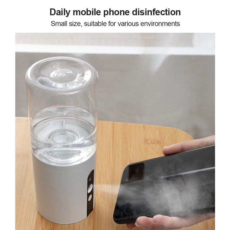 1pc Intelligent Induction Spray Sterilizer Automatic Soap Dispenser Alcohol Disinfector Sprayer Disinfectant Machine Air Cleaner