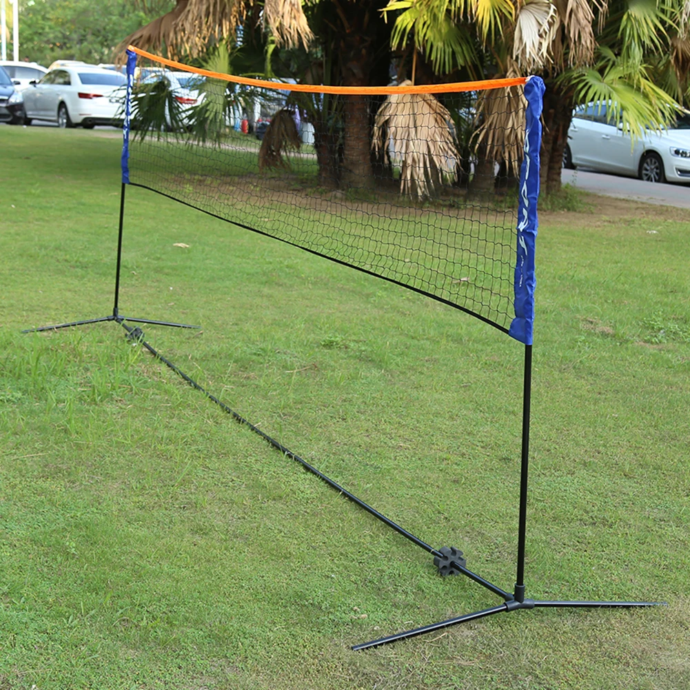 Filet de badminton , filet carré portable, entraînement sportif standard, intérieur, extérieur, volley-ball, tennis