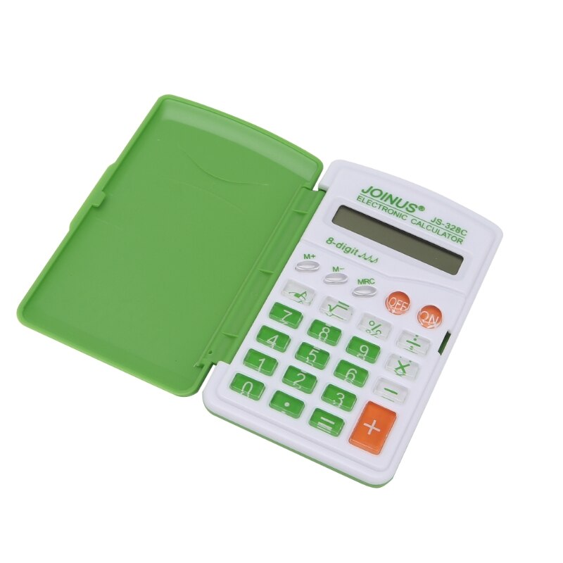 Brand and Mini Student Pocket Battery Powered 8-Digit Electronic School Office Calculator