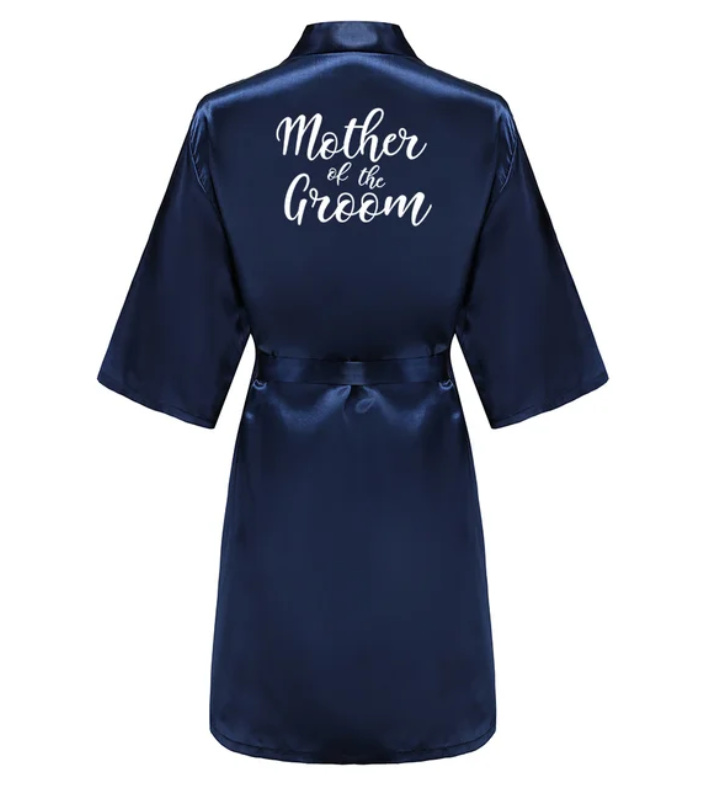 Satin- Seide Roben Hochzeit Bademantel Braut Brautjungfer murmeln Trauzeugin Kleid Frauen Kleidung Nachtwäsche: XXL / Gold