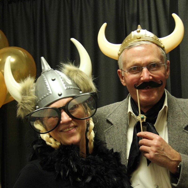 Nyhed viking hjelm pirat halloween kostumer hat festival fest mærkelig hat