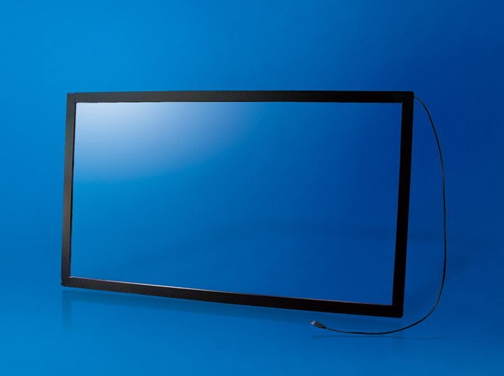 2 points réels 17 "IR multi écran tactile lcd/cadre tactile infrarouge