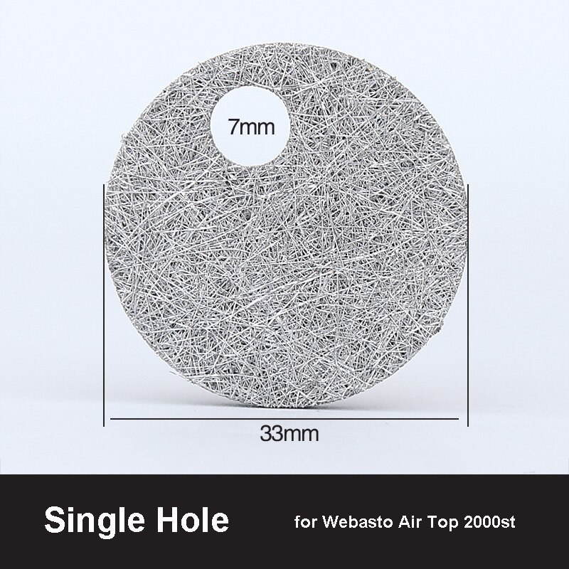 NITOYO Parking Heater Combustion Chamber Screen Mesh Burner Sn Pad For Webasto&amp;Eberspacher Diesel Air Parking Heater: Single Hole