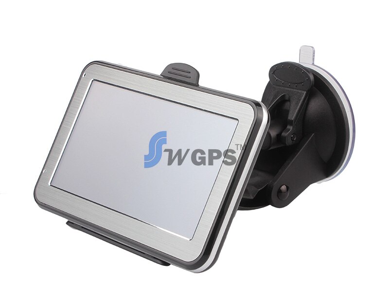 4.3 inch GPS Car Navigation GPS Navigation+128RAM+4G memory+ 800MHZ car gps navigation load 3D Map