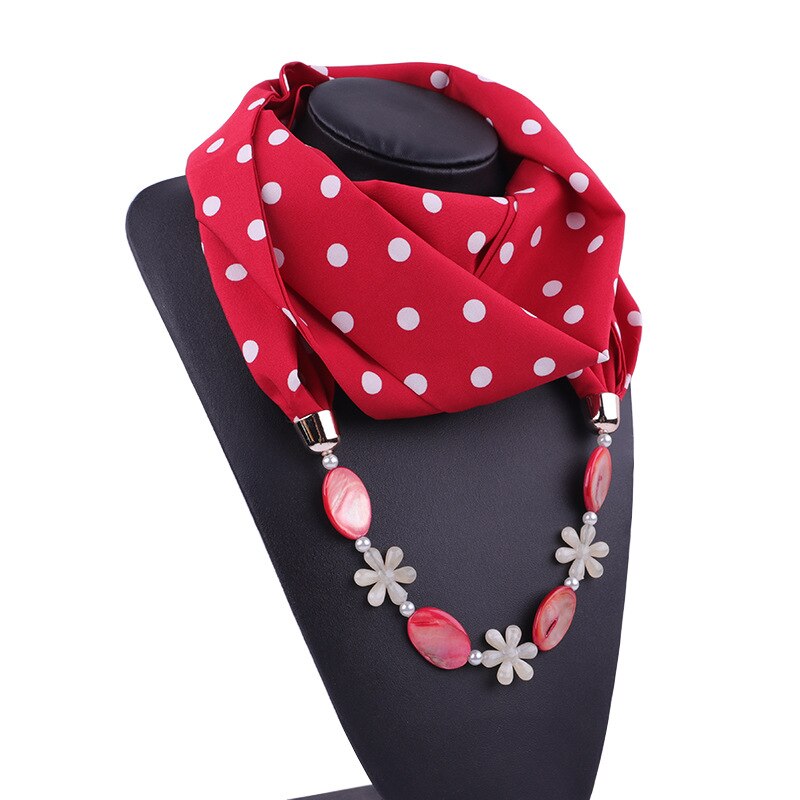 Collier Foulard bohème styel | Pendentif, collier écharpe pour femmes, style bohème, Foulard, accessoires Hijab magasins,: 5