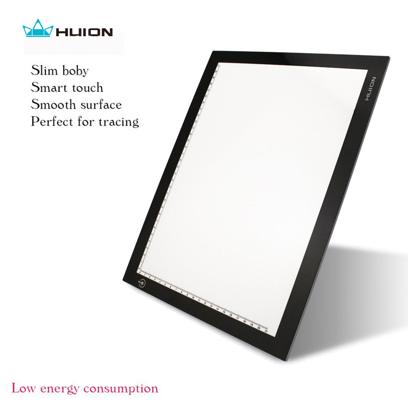 Huion L4S 17.7&quot; LED Pad Ultra Thin Light Boxes LED Tracing Boards Animation Drawing Tracing Panel Painting Tools