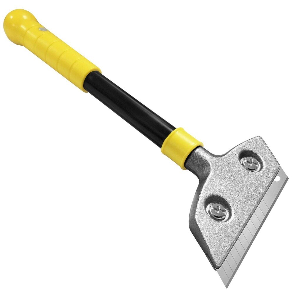 Heavy-Duty Long-Handled Scraper Wallpaper Stripping Tool Cleaning Glass Tool Scraper Floor Tile Remover Mini Razor Scraper Tool