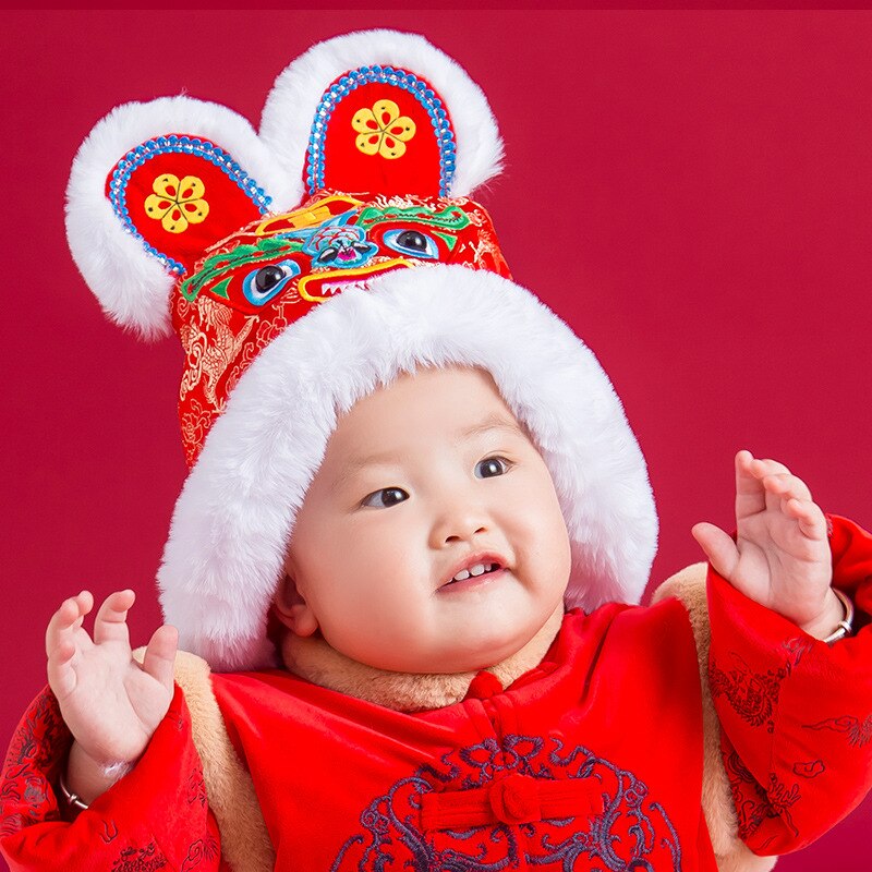 Traditional Chinese Year Costume For Kids Tang Suit Hanfu Spring Festival Newborn Baby Clothing Set Infant Boy Girl