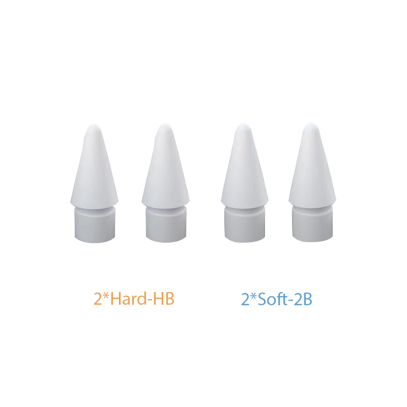 For Apple Pencil Tip Replacement For Apple Pencil 1st &amp; 2nd, High Sensitivity Nib For Apple Pencil Spare Tips Nib 애플펜슬 펜촉: 4PCS 2x2B-2x2H