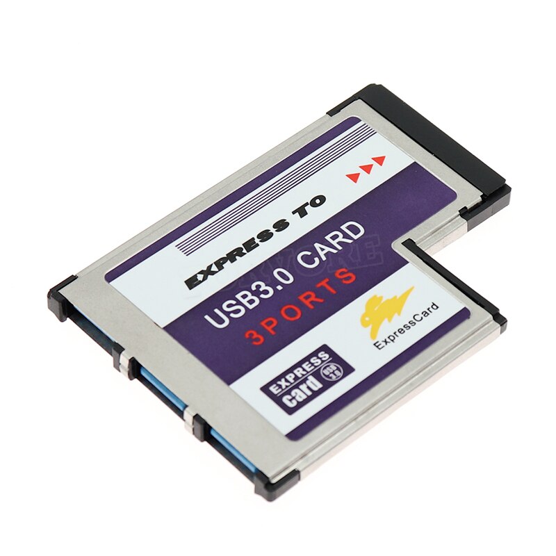 3 Hafen Versteckte Innen USB 3,0 USB 3,0 zu Expresscard äußern Karte 54 54mm Adapter konverter