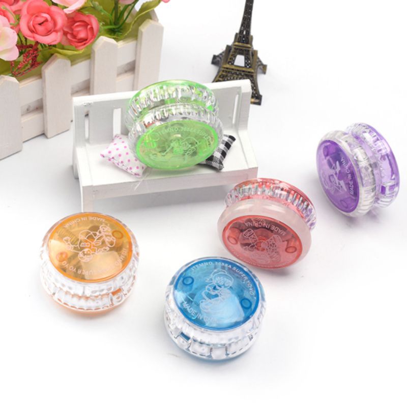 10 pz/set bambini yo-yo luminoso nuovo LED lampeggiante palla gioco del partito giocattoli per bambini per le ragazze dei ragazzi