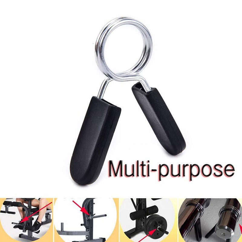 25 mm dumbbell vårkrager treningskrage vektstangklemmer for olympiske vektstenger manualer gym fitness trening vekt-l