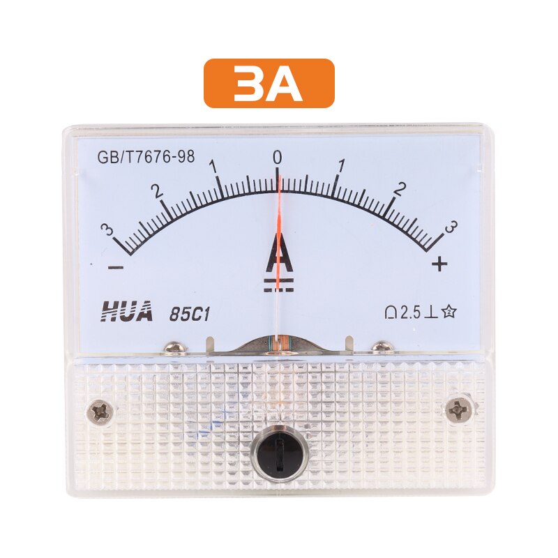 85C1± DC class2.5 The positive and negative table -100uA to +100uA/ -100mA to +100mA/-3A to +3A factory direce sales,±ammeter