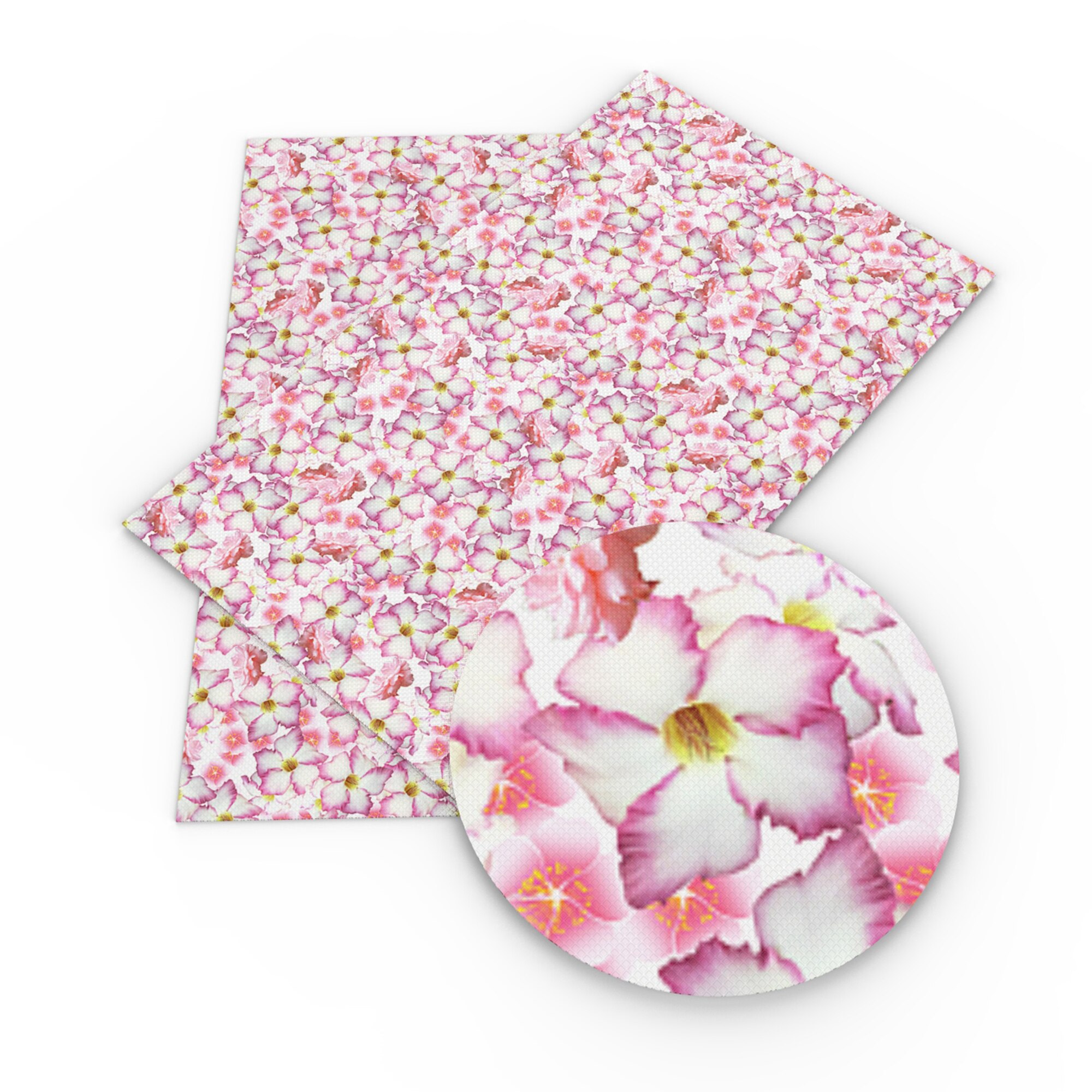 50*145cm Pink Series Spring Flower Polyester Cotton Fabric for Tissue Kids HomeTextile Doll Clothes Wedding Dress,1Yc14553: 1127266