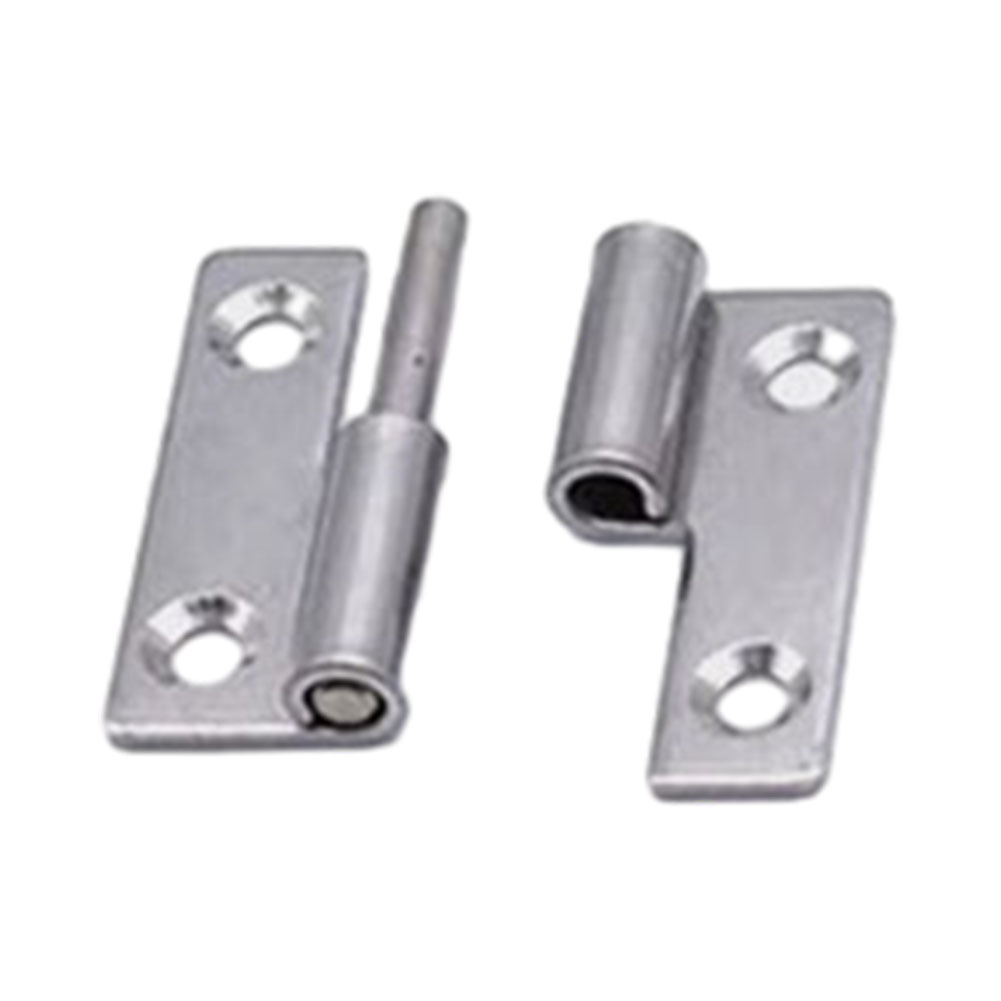 Detachable Hinge 2/2.5/3/4 Inch Stainless Steel Flag Shape Hinge For Aluminum Door Bathroom Slip Joint Removable Hinge Hardware: WHITE