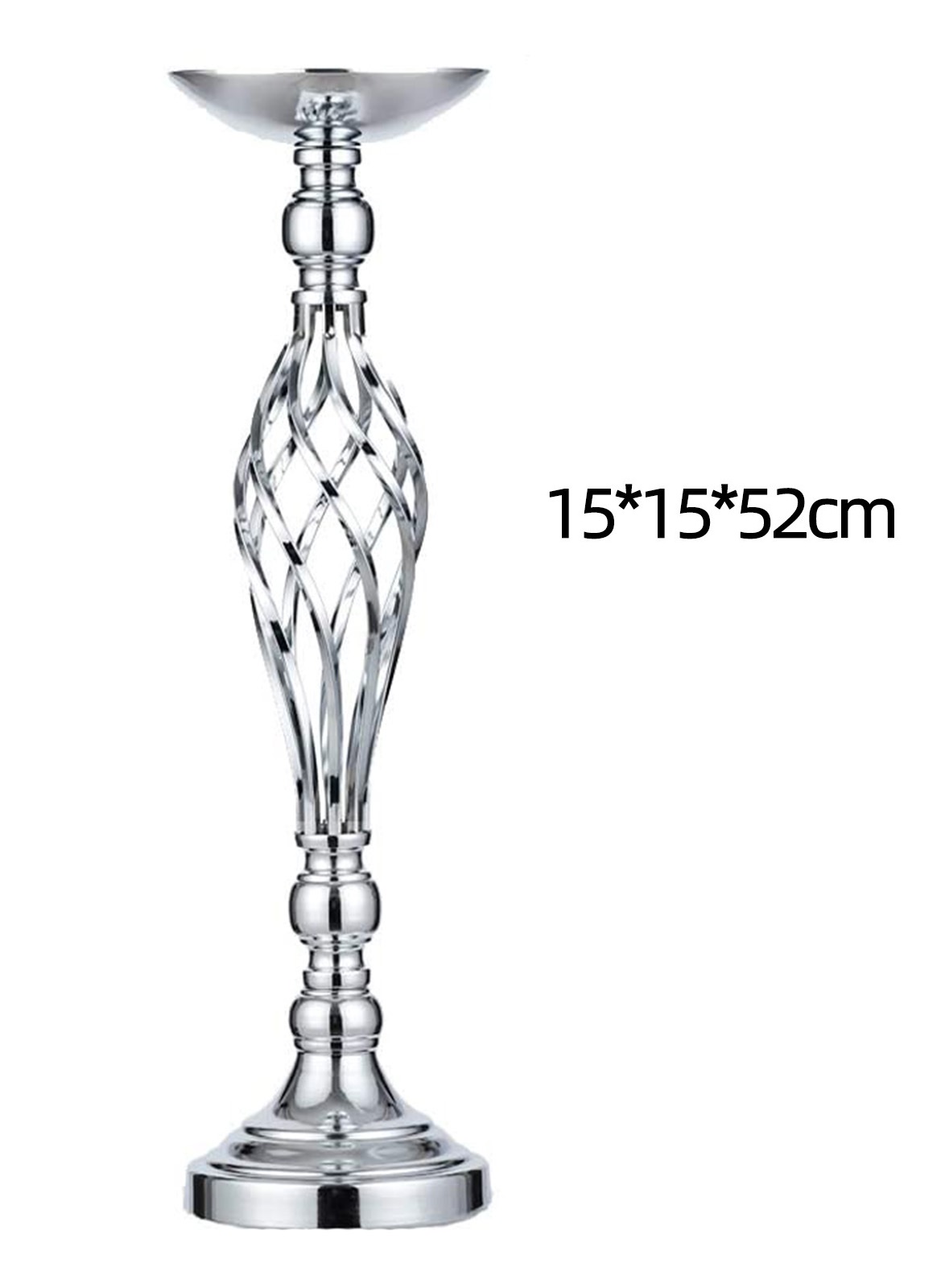 Wedding Metal Vase Main Table Flower Holder Road Lead Home Decor Candle Holder: Olive