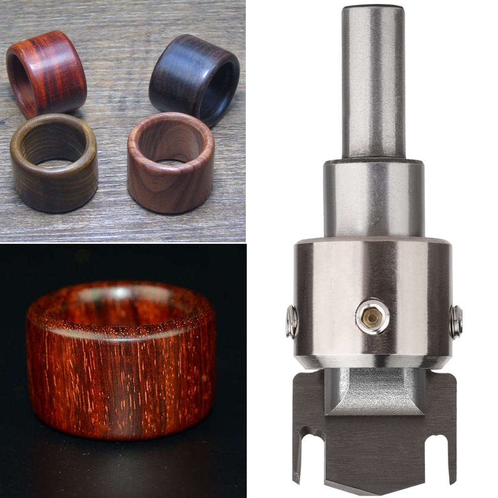 Wooden Thick Ring Maker Ring Drill Bit Multifunction Wooden Thick Ring Maker High Speed Steel Wood Drill Bits Set 15-24mm