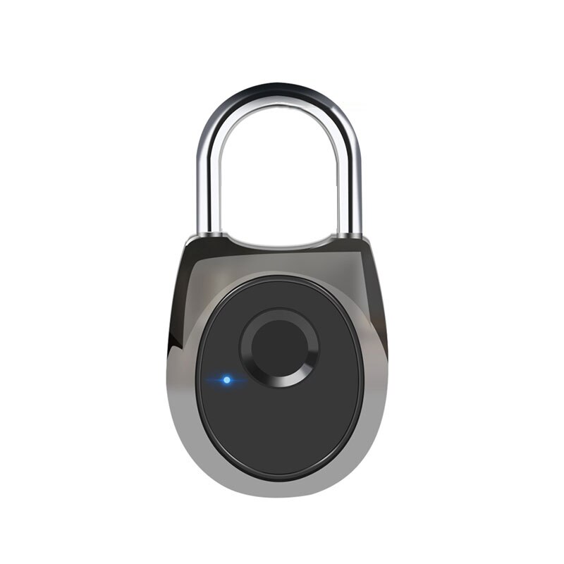 Usb Smart Oplaadbare Keyless Vingerafdruk Deurslot Waterdicht Anti-Diefstal Draagbare Fechadura Digitale Lock Voor Deur Bagage: Default Title