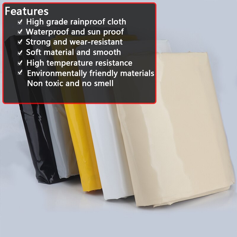 600GSM Rainproof Cloth PVC Coated Tarpaulin Outdoor Pavilion Waterproof Cloth Garden Awning Shade Sail Car Shed Rainproof Cloth